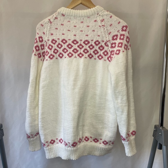 Pink Holiday Chunky Sweater - Picture 2 of 3